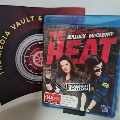 The Heat (Blu-ray, Region B, 2013) Free Postage 0