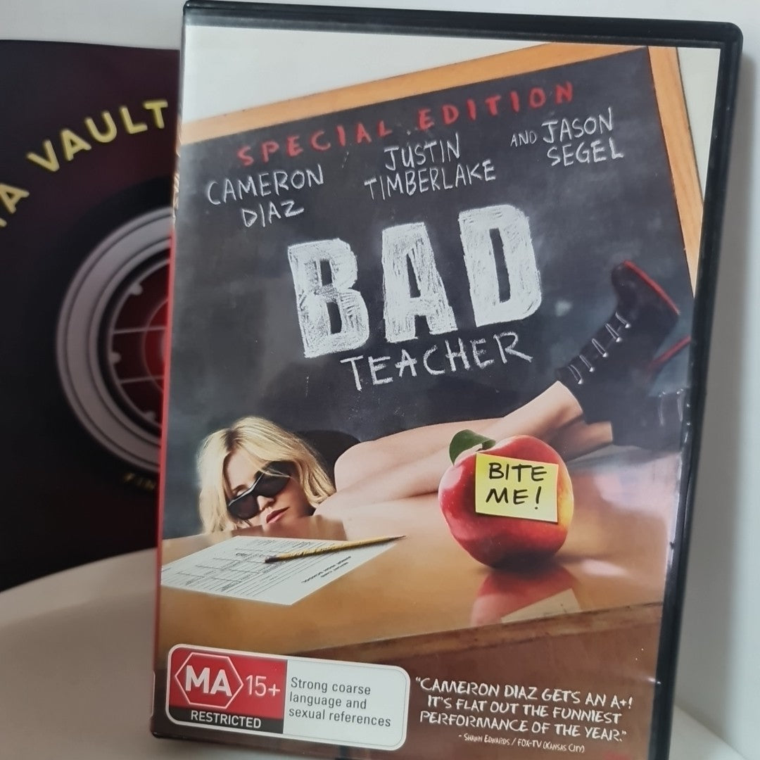 Bad Teacher (DVD, Region 4, 2011) Free Postage 0
