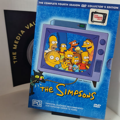 The Simpsons: Season 4 W/ Booklet (Boxset, DVD, Region 4, 1992) Free Postage  0