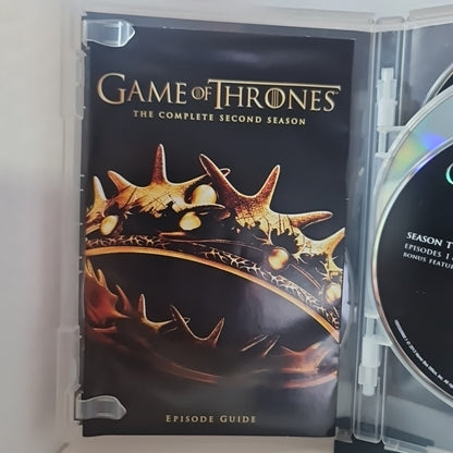 Game of Thrones : Season 2 W/ Booklet (DVD, Region 4, 2012) Free Postage 2