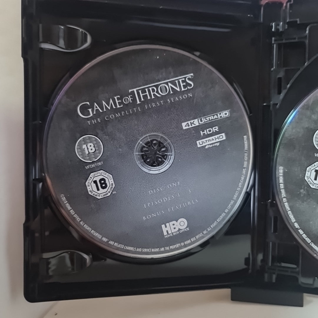 Game of Thrones : Season 1 | 4K UHD W/ Slipcase (Blu-ray, 2011) Free Postage 2
