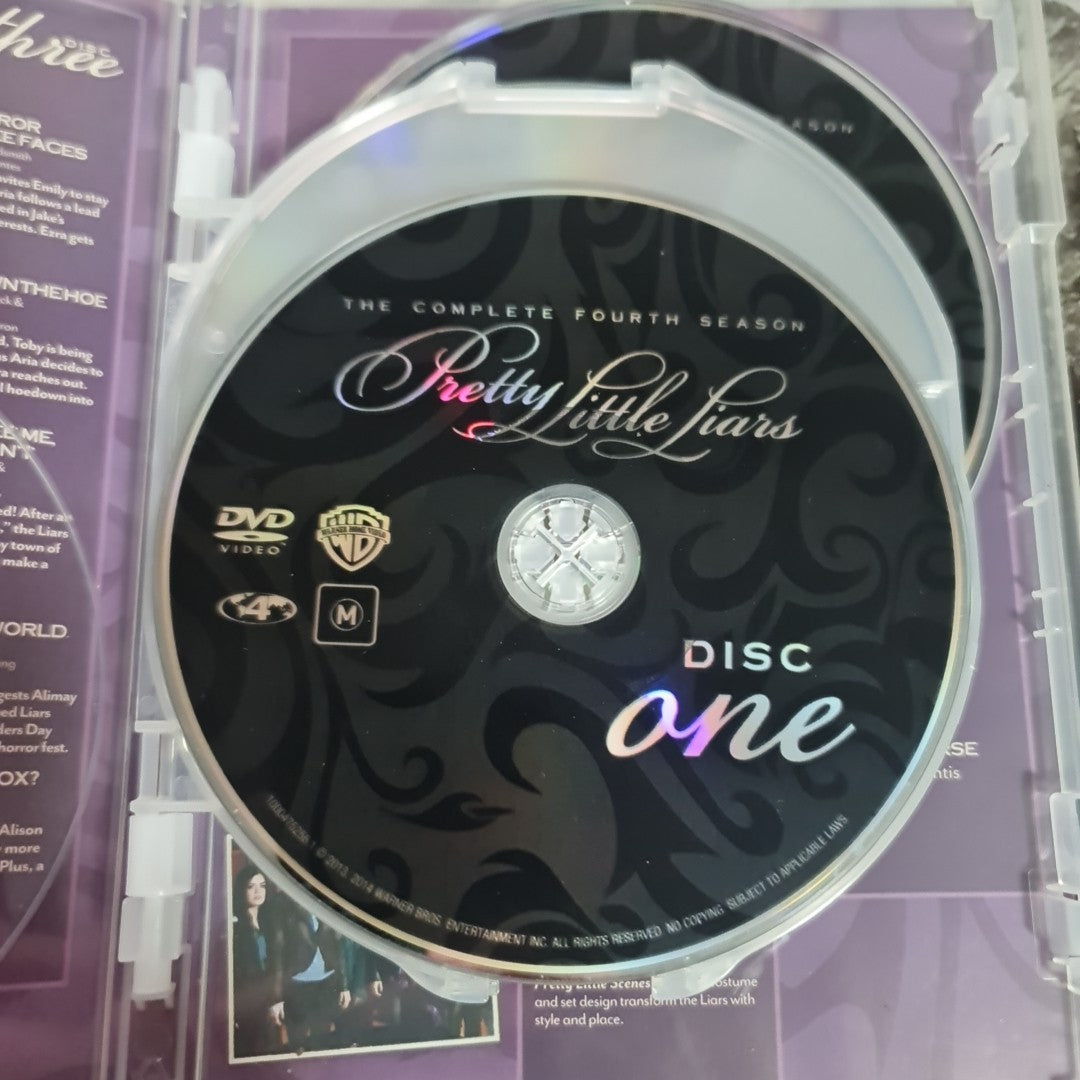 Pretty Little Liars : Season 4 (5 Disc, DVD, Region 4, 2013) Free Postage 2