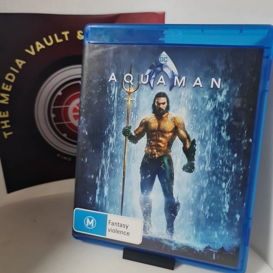 Aquaman (Blu-ray, Region B, 2018) Free Postage 0