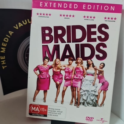 Bridesmaids | Extended Edition W/ Slipcase (DVD, Region 4, 2011) Free Postage 0