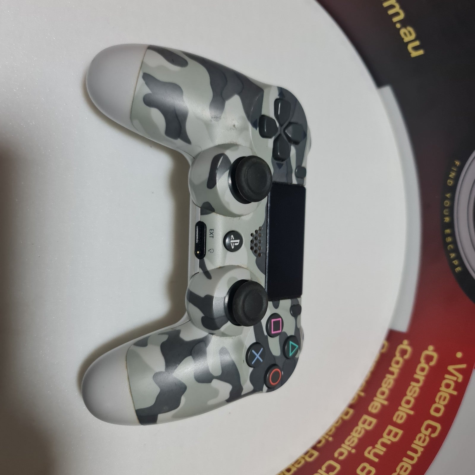 PlayStation 4 PS4 Console CUH-1102A 500GB | Black | Camo Controller | Tested4
