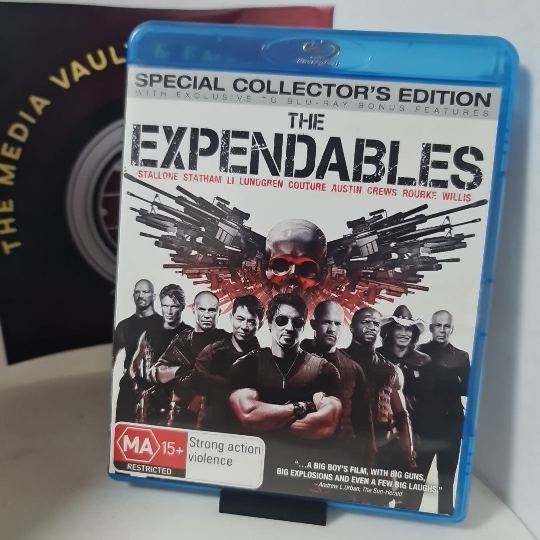 The Expendables (Blu-ray, Region B, 2010) Free Postage 0