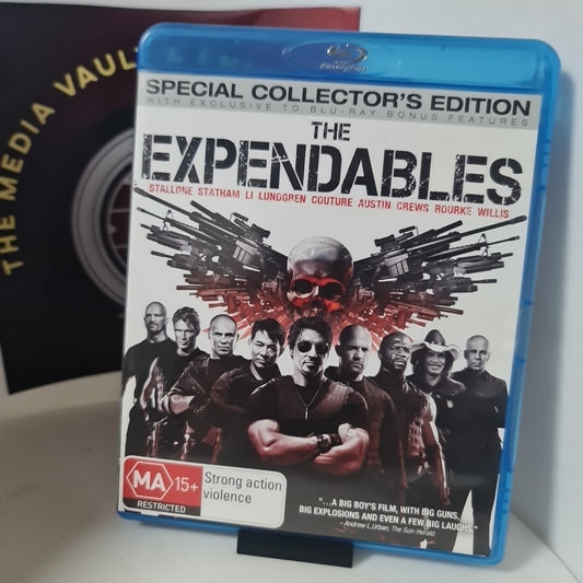 The Expendables (Blu-ray, Region B, 2010) Free Postage 0