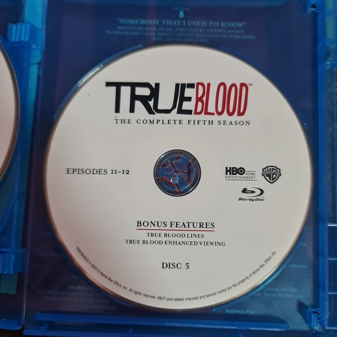 True Blood : Season 5 (Blu-ray, 2013) Free Postage 6