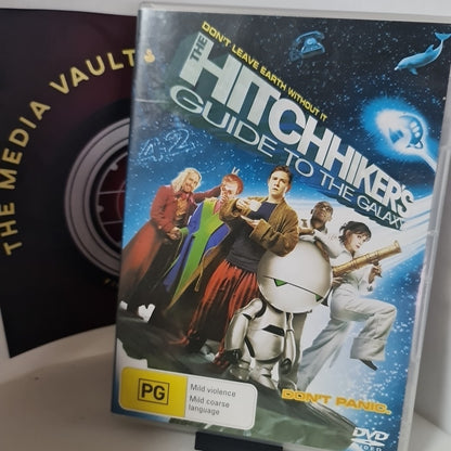The Hitchhiker's Guide to the Galaxy (DVD, Region 4, 2005) Free Postage 0