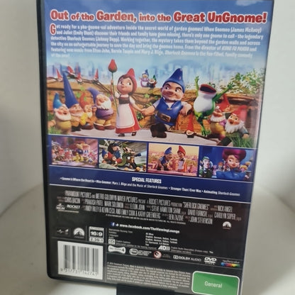 Sherlock Gnomes (DVD, Region 4, 2018) Free Postage 1