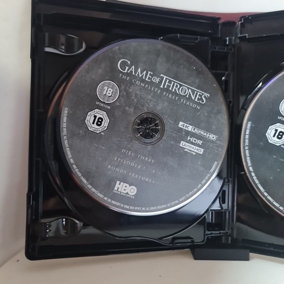 Game of Thrones : Season 1 | 4K UHD W/ Slipcase (Blu-ray, 2011) Free Postage 4