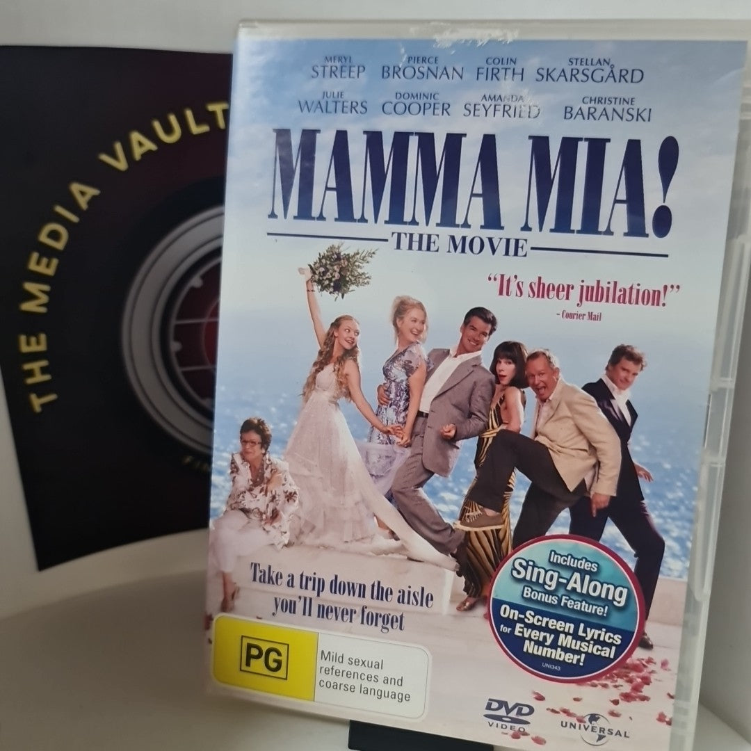 Mamma Mia! (DVD, Region 4, 2008) Free Postage 0