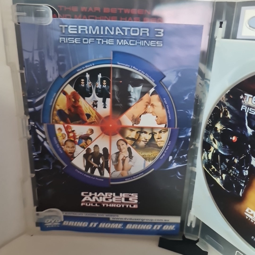 Terminator 3 - Rise of the Machines (DVD, Region 4, 2003) Free Postage 4