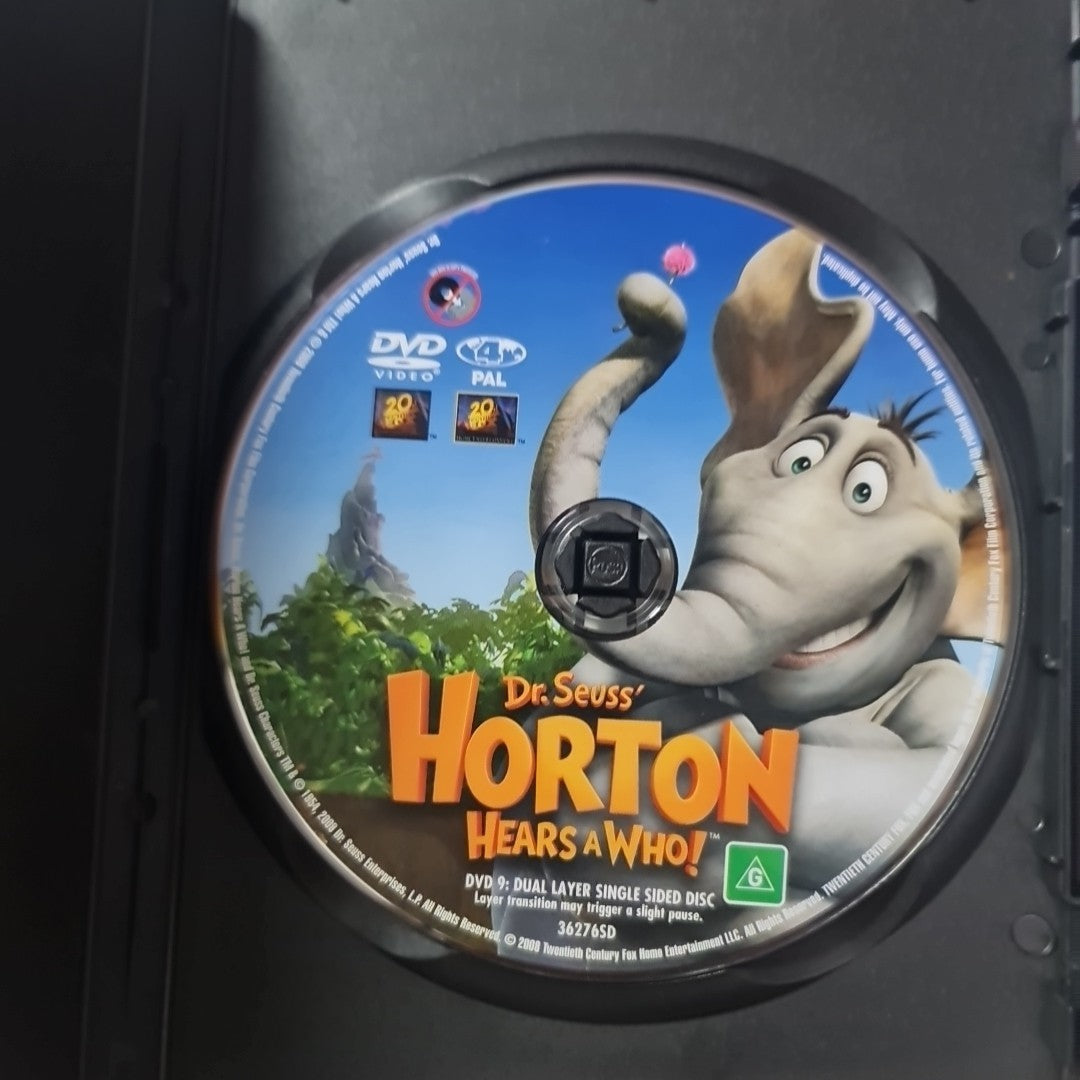Horton Hears a Who! (DVD, Region 4, 2008) Free Postage 2