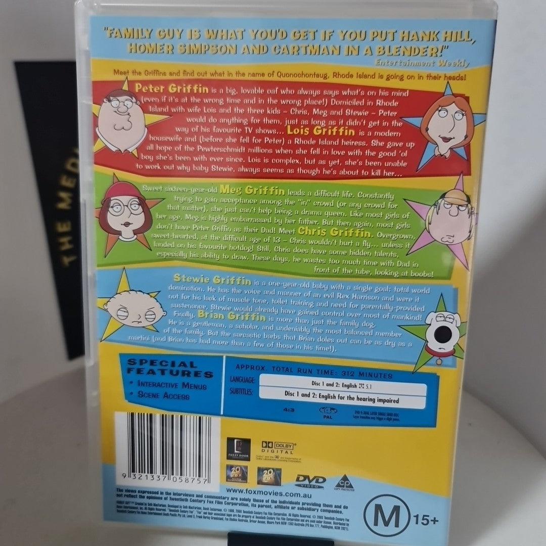 Family Guy : Season 1 (2 Disc, DVD, Region 4, 1999) Free Postage 1