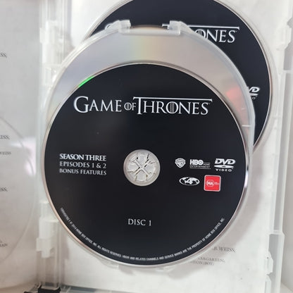 Game of Thrones : Season 3 (DVD, Region 4, 2013) Free Postage 2