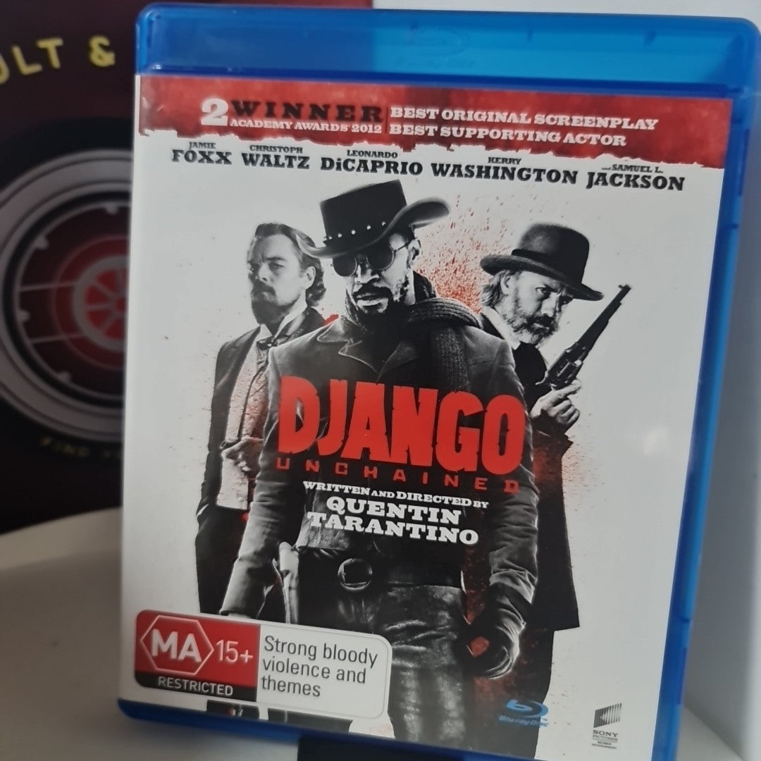 Django Unchained (Blu-ray, 2012) Free Postage 0