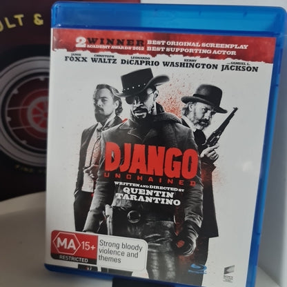 Django Unchained (Blu-ray, 2012) Free Postage 0