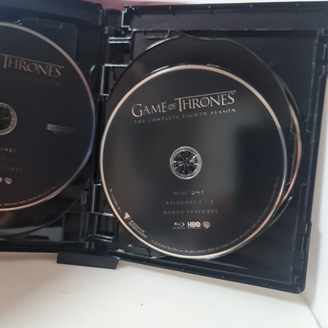 Game of Thrones : Season 8 | UHD W/ Slipcase (Blu-ray, Reg B, 2018) Free Post 5