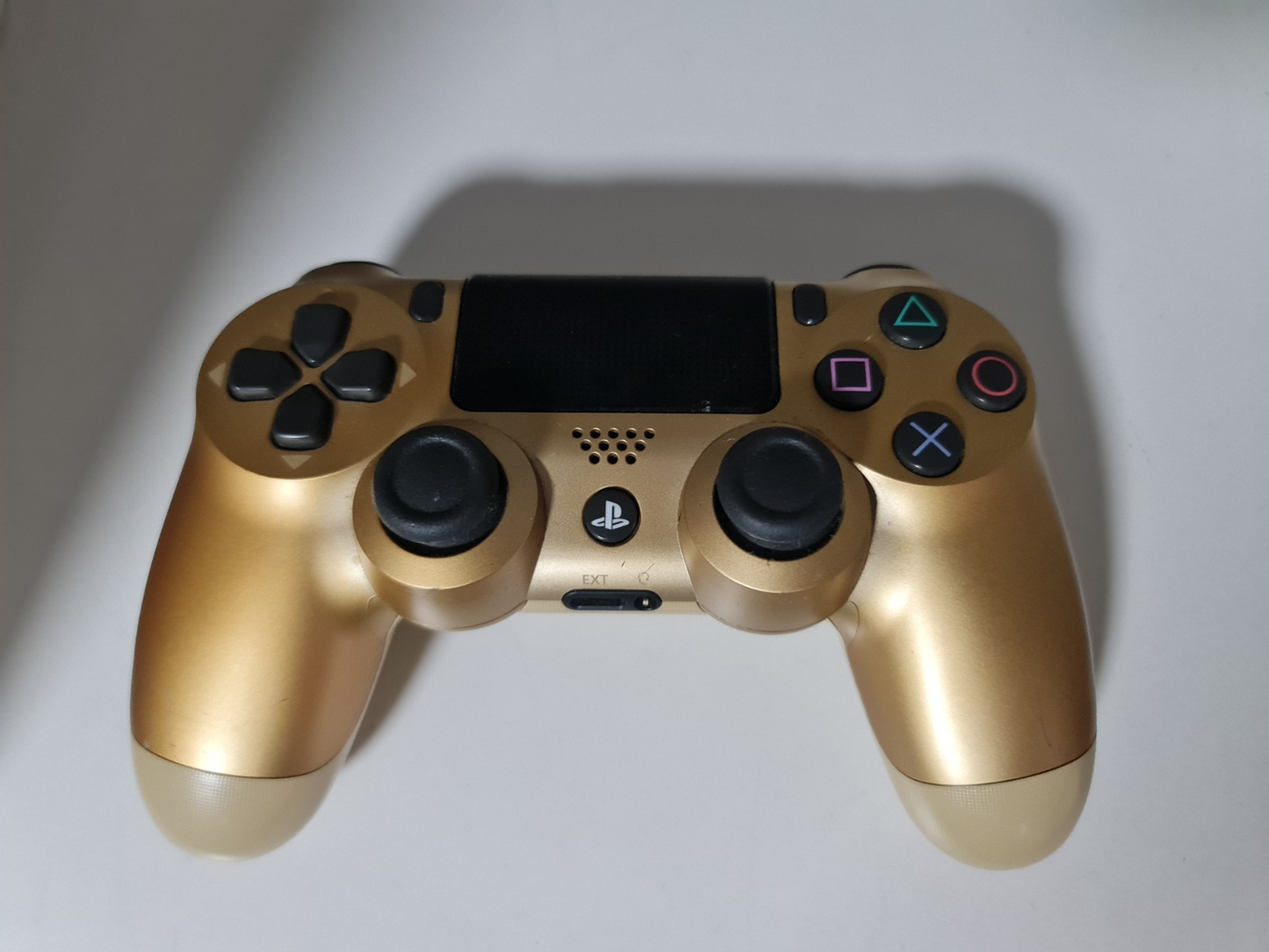 PlayStation 4 PS4 500GB Console | FF VII Sticker | Gold Contr & Cables | Tested6