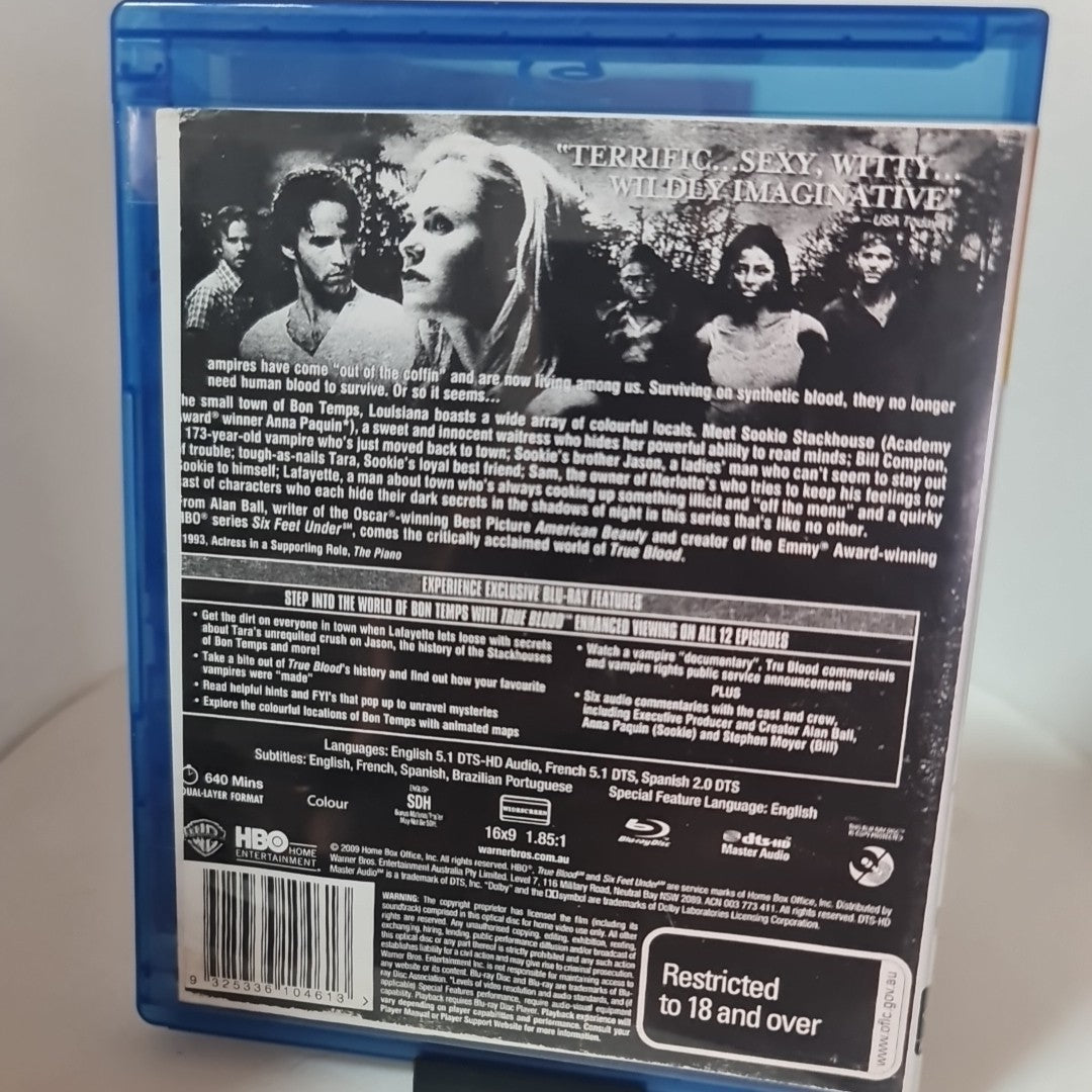 True Blood : Season 1 (Blu-ray, 2008) Free Postage 1