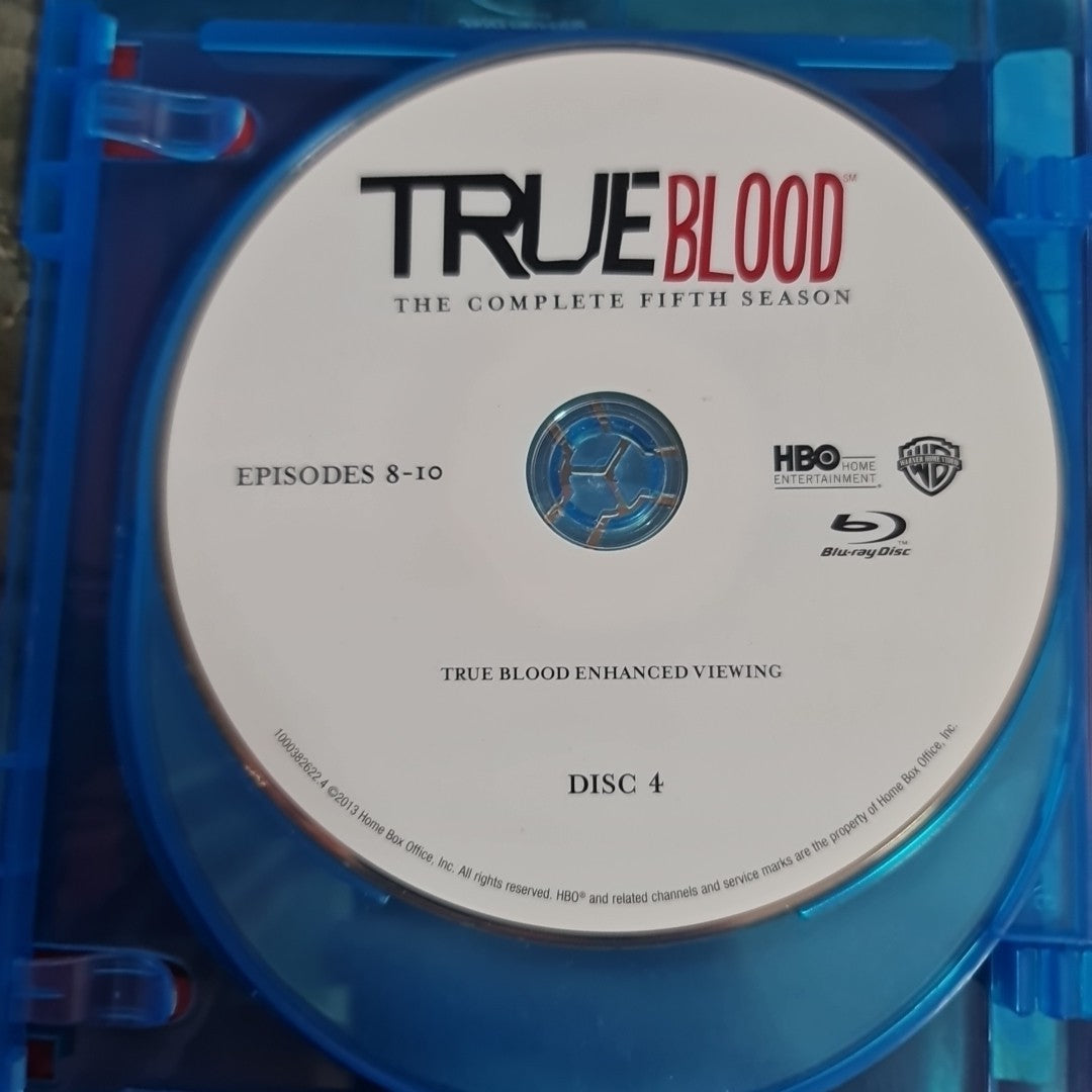 True Blood : Season 5 (Blu-ray, 2013) Free Postage 5