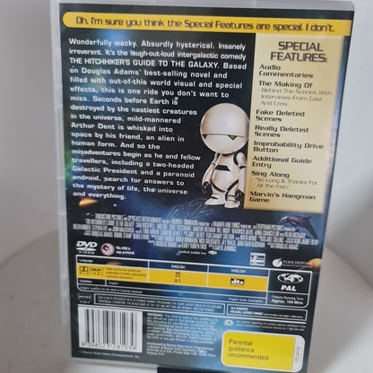 The Hitchhiker's Guide to the Galaxy (DVD, Region 4, 2005) Free Postage 1