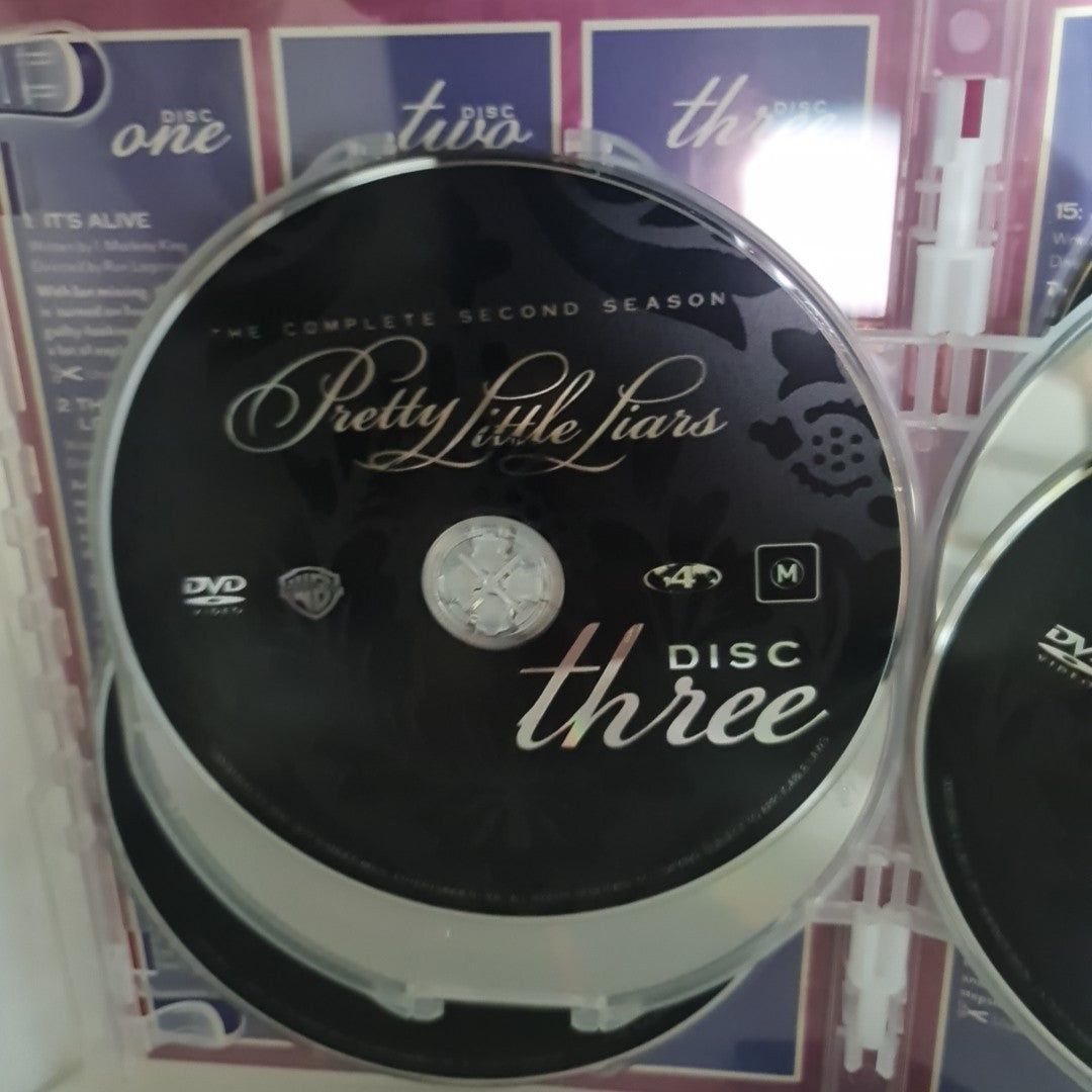 Pretty Little Liars : Season 2 (6 Disc, DVD, Region 4, 2012) Free Postage 4