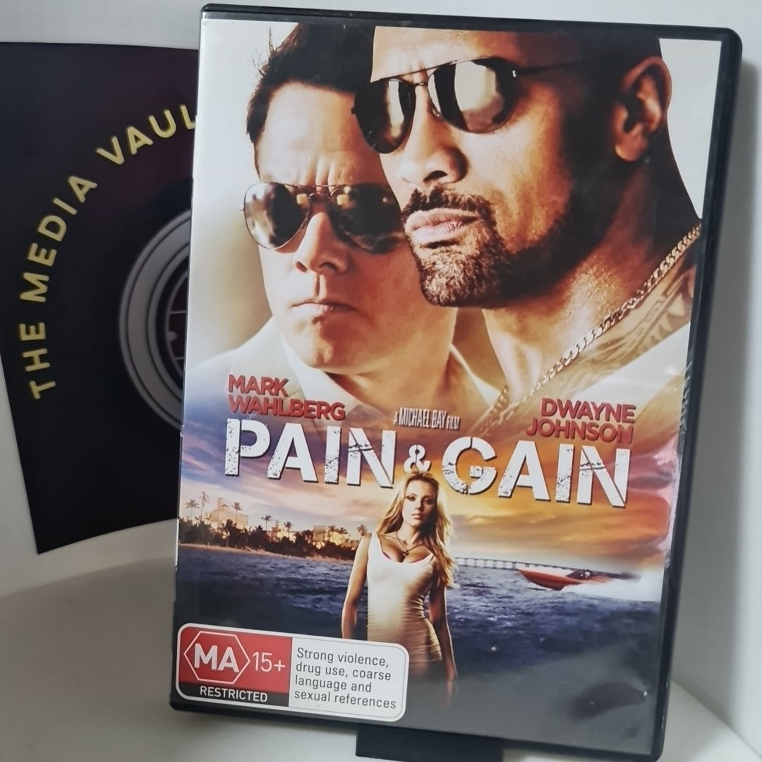 Pain & Gain (DVD, Region 4, 2013) Free Postage 0