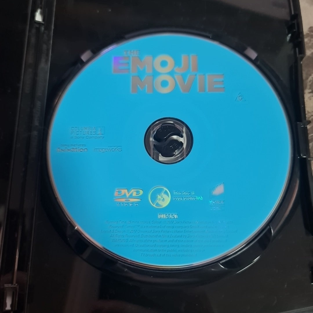 The Emoji Movie (DVD, Region 2,4,5, 2017) Free Postage 2