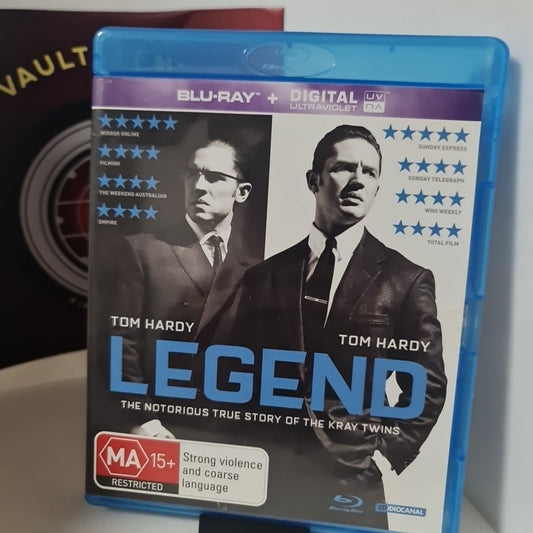 Legend (Blu-ray, Region B, 2015) Free Postage 0