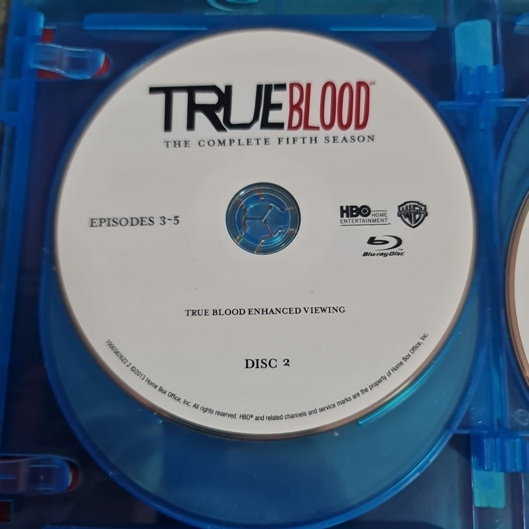 True Blood : Season 5 (Blu-ray, 2013) Free Postage 3