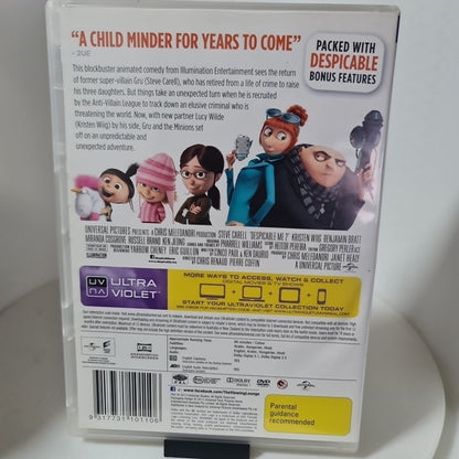 Despicable Me 2 (DVD, Region 2,4,5, 2013) Free Postage 1