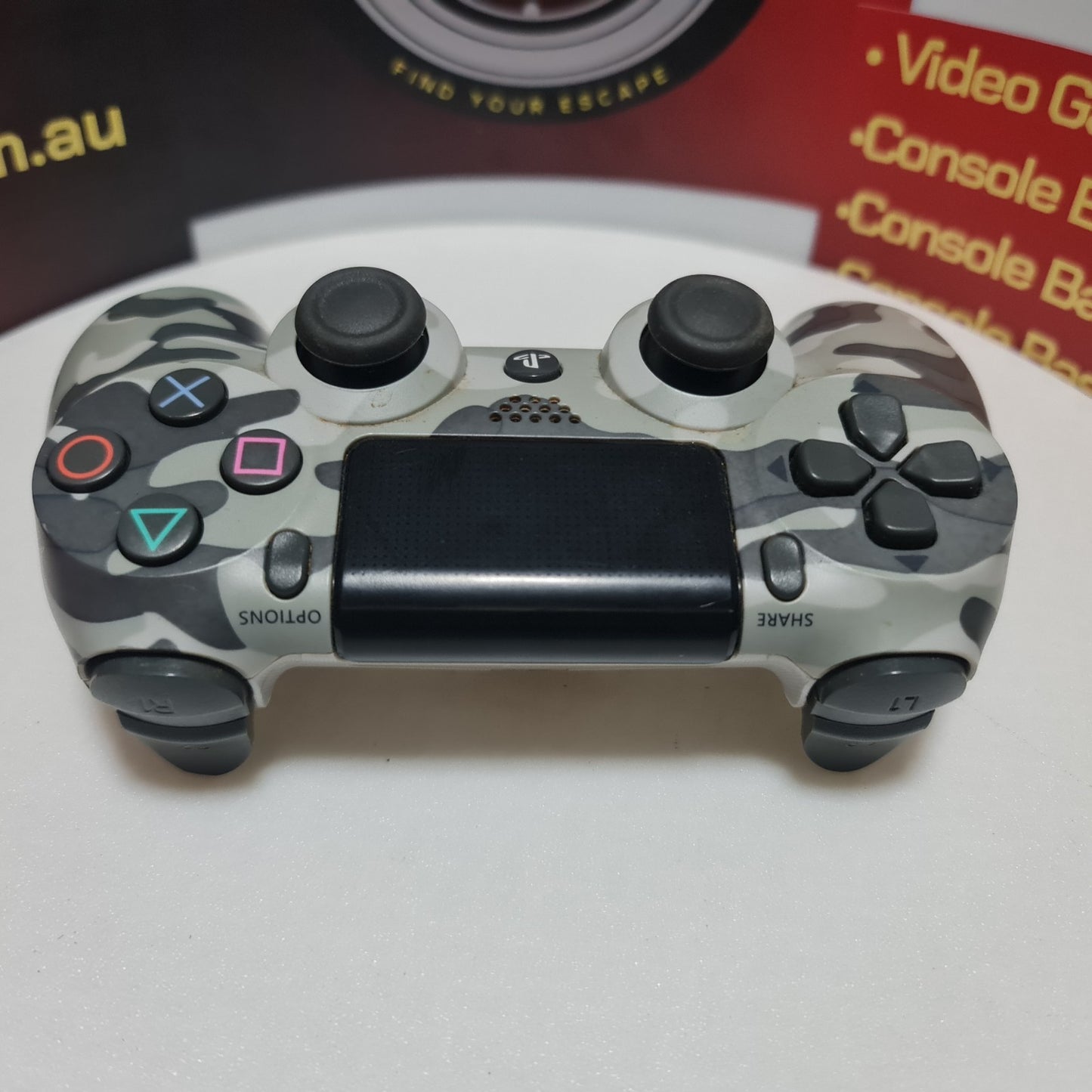PlayStation 4 PS4 Console CUH-1102A 500GB | Black | Camo Controller | Tested5