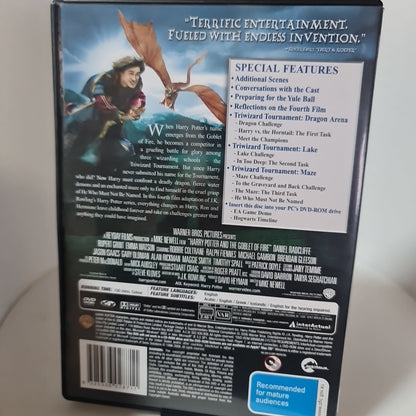 Harry Potter and the Goblet of Fire (2 Disc DVD, Region 4, 2005) Free Postage 1