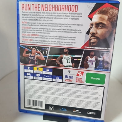 NBA 2K18 W/ Manual (PlayStation 4 PS4 Game) Free Postage 1