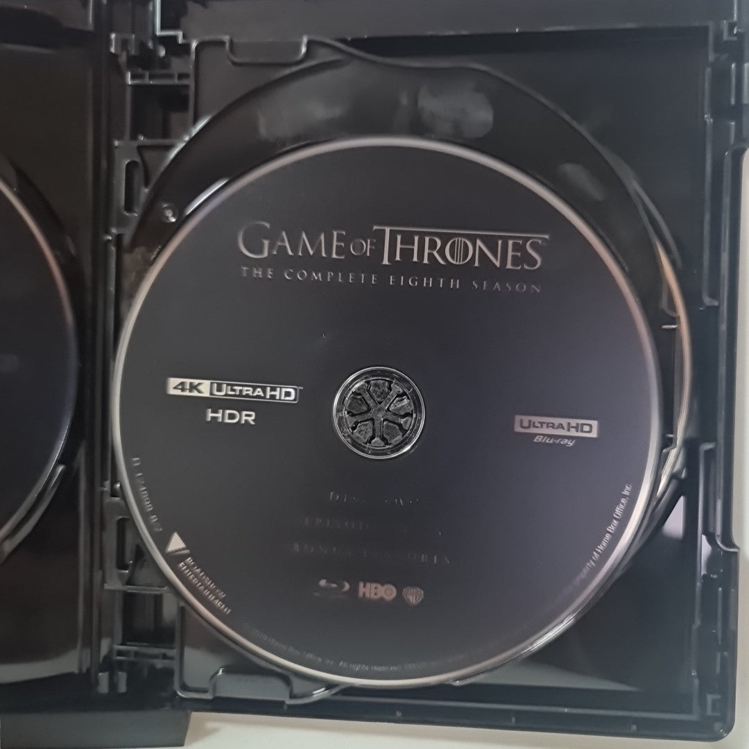 Game of Thrones : Season 8 | UHD W/ Slipcase (Blu-ray, Reg B, 2018) Free Post 3