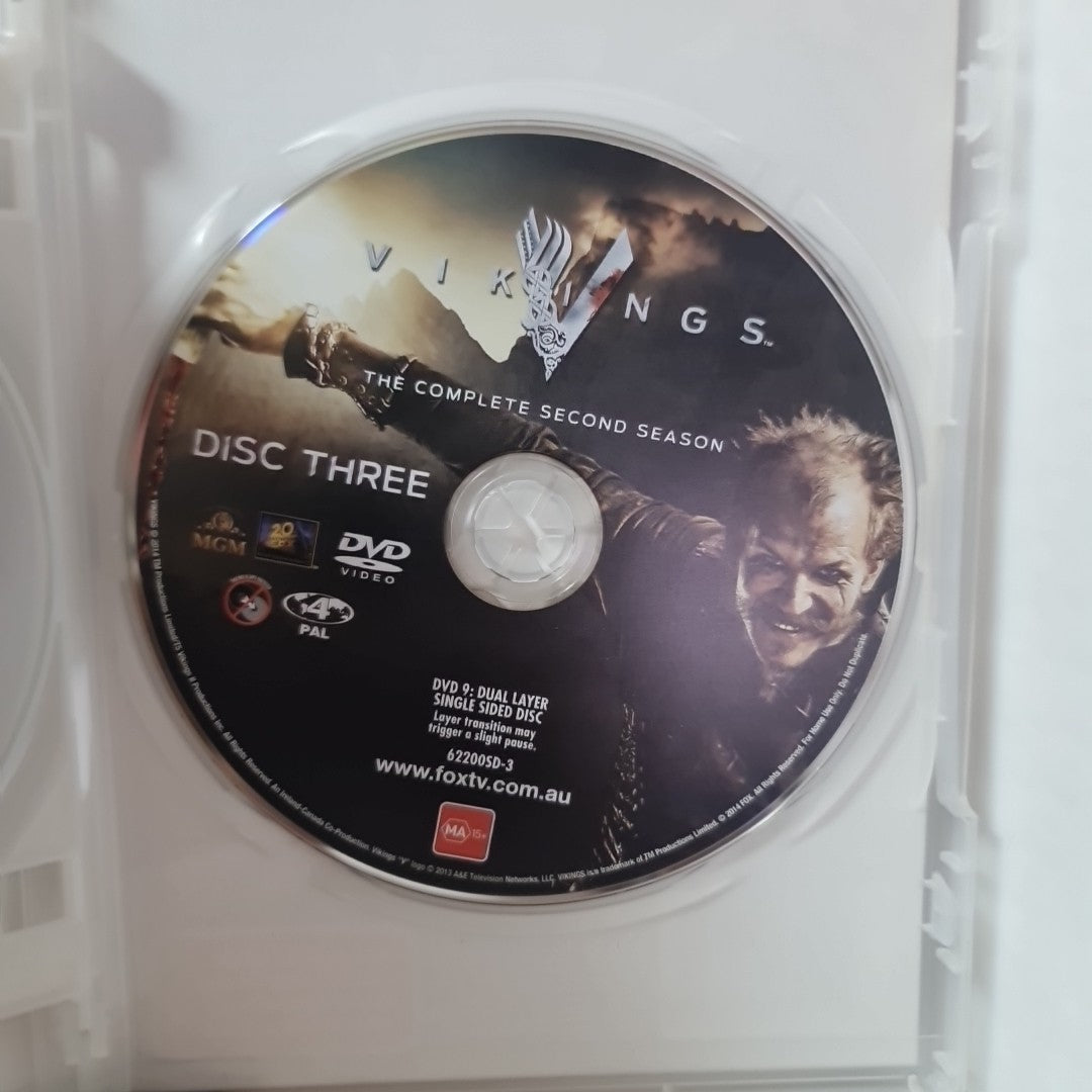 Vikings : Season 2 (DVD, Region 4, 2014) Free Postage 4