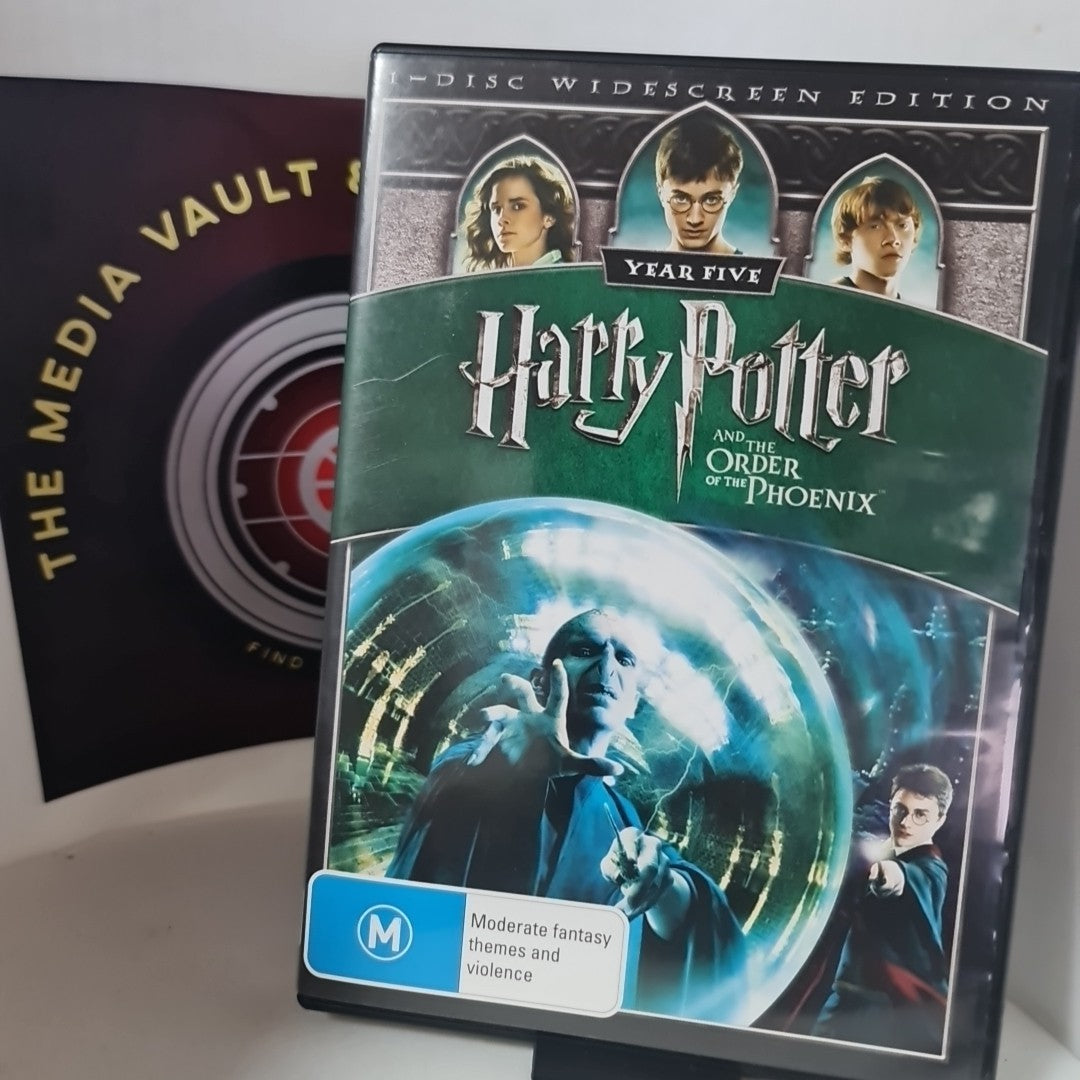 Harry Potter and the Order of the Phoenix (DVD, Region 4, 2007) Free Postage 0