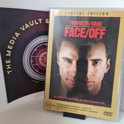 Face/Off (Special Edition, DVD, Region 4, 1997) Free Postage 0