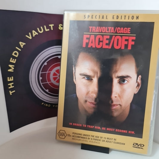 Face/Off (Special Edition, DVD, Region 4, 1997) Free Postage 0