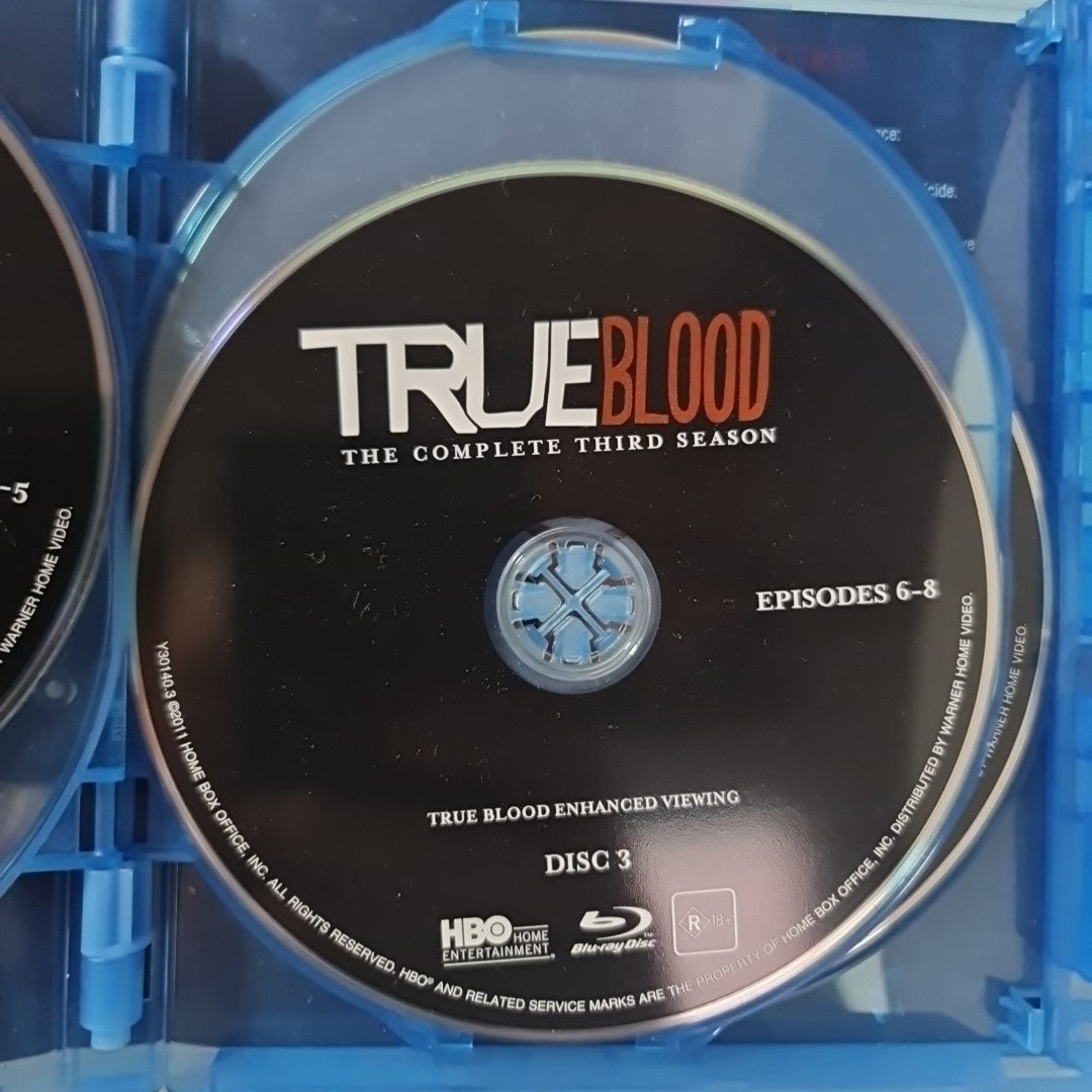 True Blood : Season 3 (Blu-ray, 2011) Free Postage 4