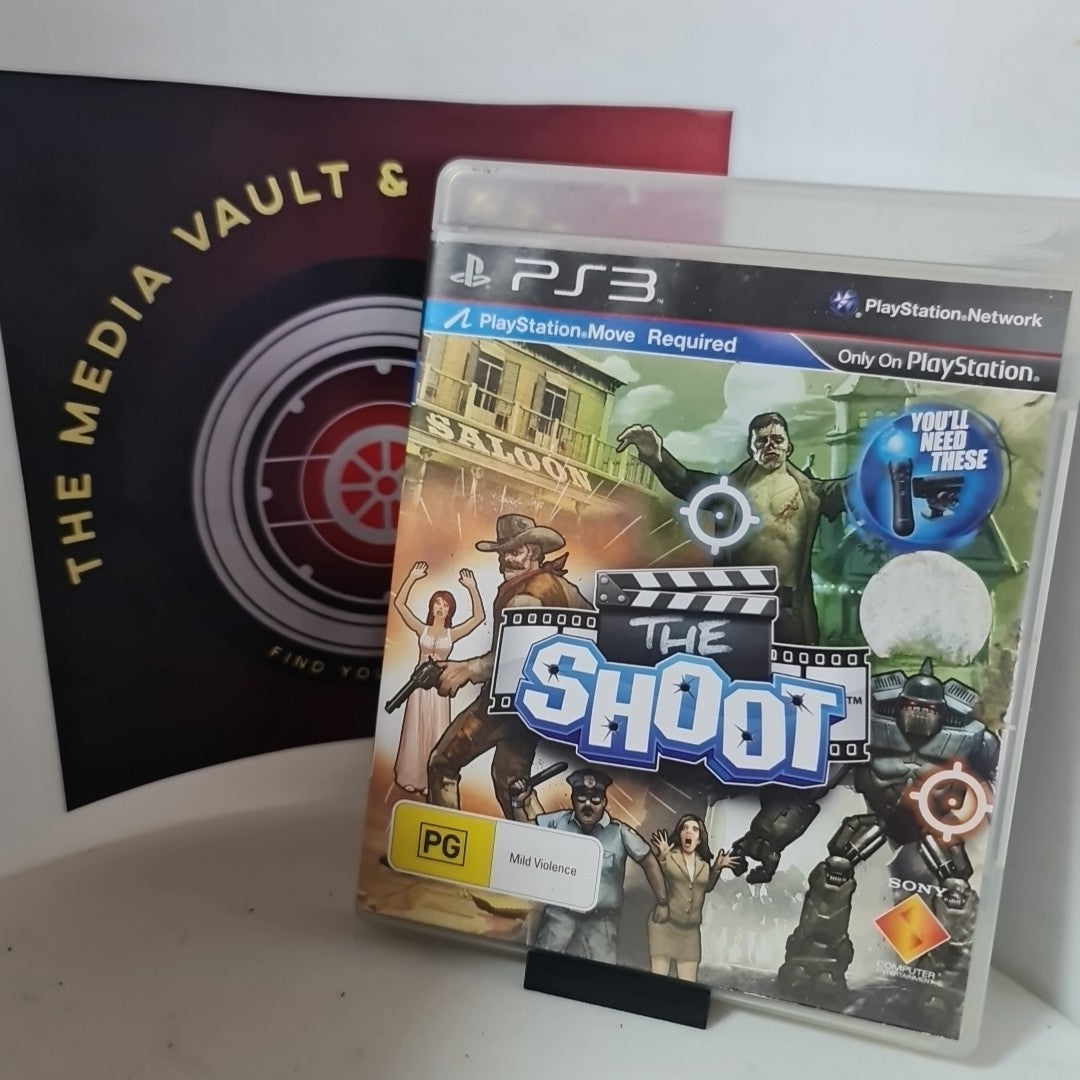 The Shoot W/ Manual (PlayStation 3 PS3 Game) Free Postage 0