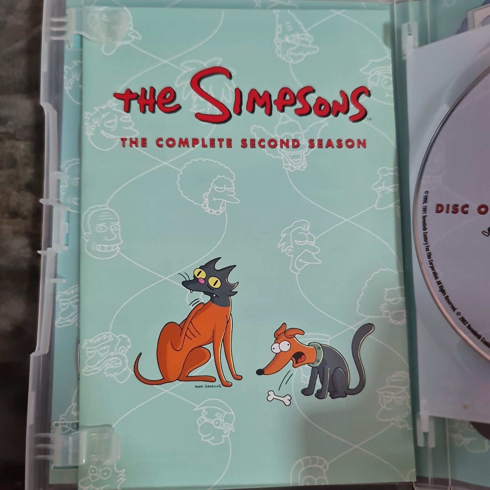 The Simpsons: Season 2 W/ Booklet (Box Set, DVD, Region 4, 1990) Fast Postage  3
