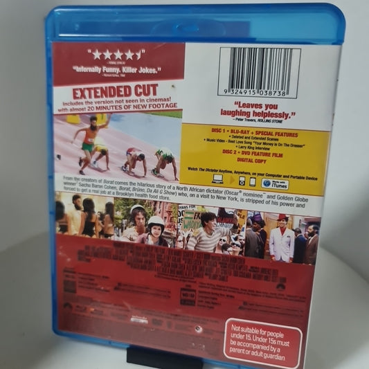 The Dictator (Extended Edition, Blu-ray, 2012) Free Postage 1