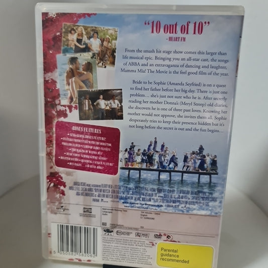 Mamma Mia! (DVD, Region 4, 2008) Free Postage 1