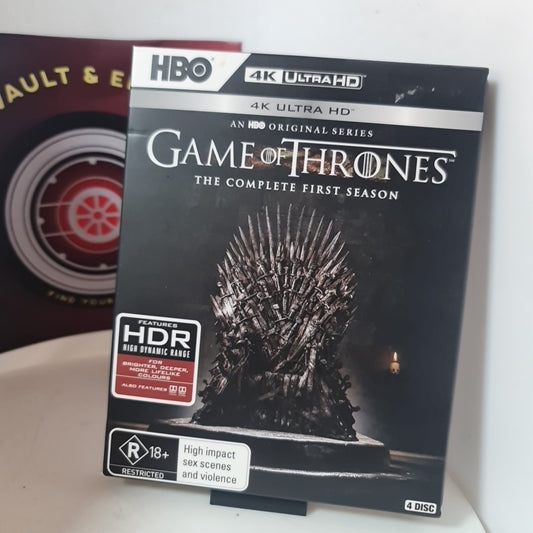 Game of Thrones : Season 1 | 4K UHD W/ Slipcase (Blu-ray, 2011) Free Postage 0