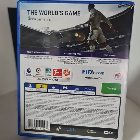 FIFA 18 (PlayStation 4 PS4 Game) Free Postage 1