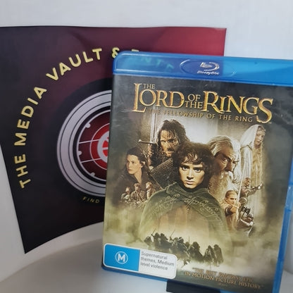 The Lord of the Rings-The Fellowship of the Ring (Blu-ray, B, 2001) Free Post0
