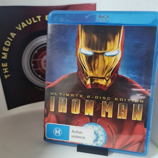 Iron Man | Ultimate 2 Disc Edition (Blu-ray, 2008) Free Postage 0